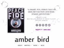 Tablet Screenshot of amberbird.com